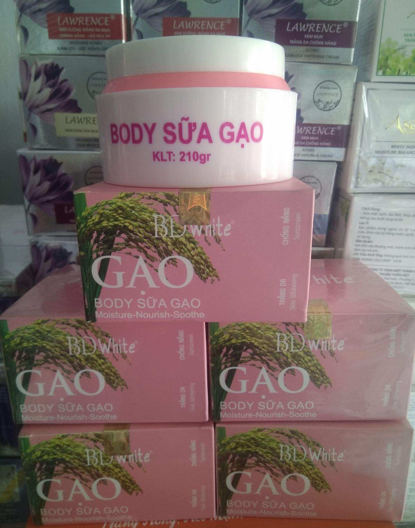 KEM BODY BD WHITE TRẮNG DA SỮA GẠO