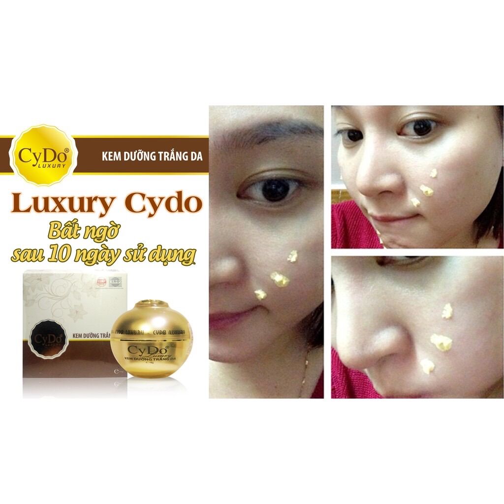 KEM DƯỠNG TRẮNG DA LUXURY CYDO 16G