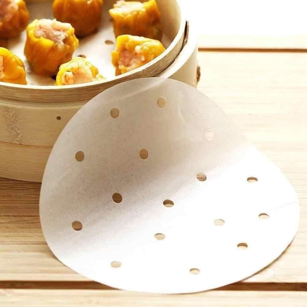 Sét 100 tờ giấy nến thấm dầu đục lỗ