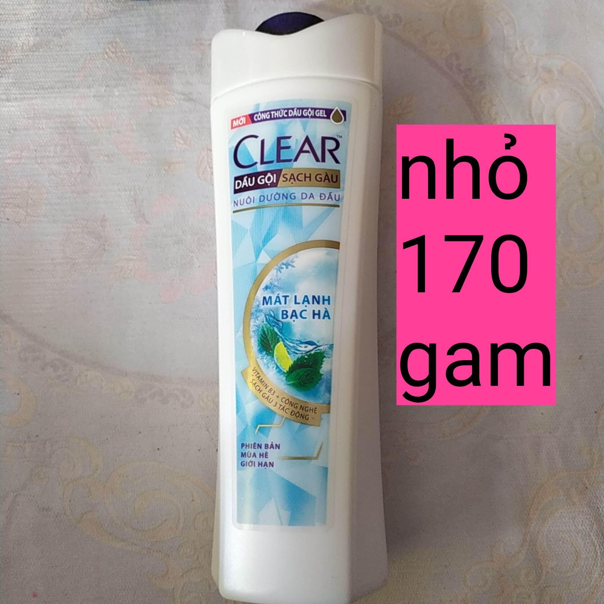 DẦU GỘI CLEAR MEN - CLEAR BẠC HÀ