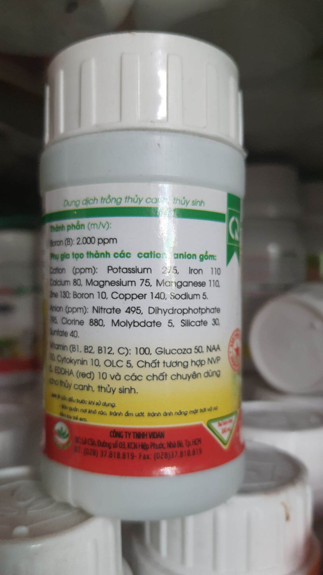 dung dịch thủy canh Biolife chai 100ml