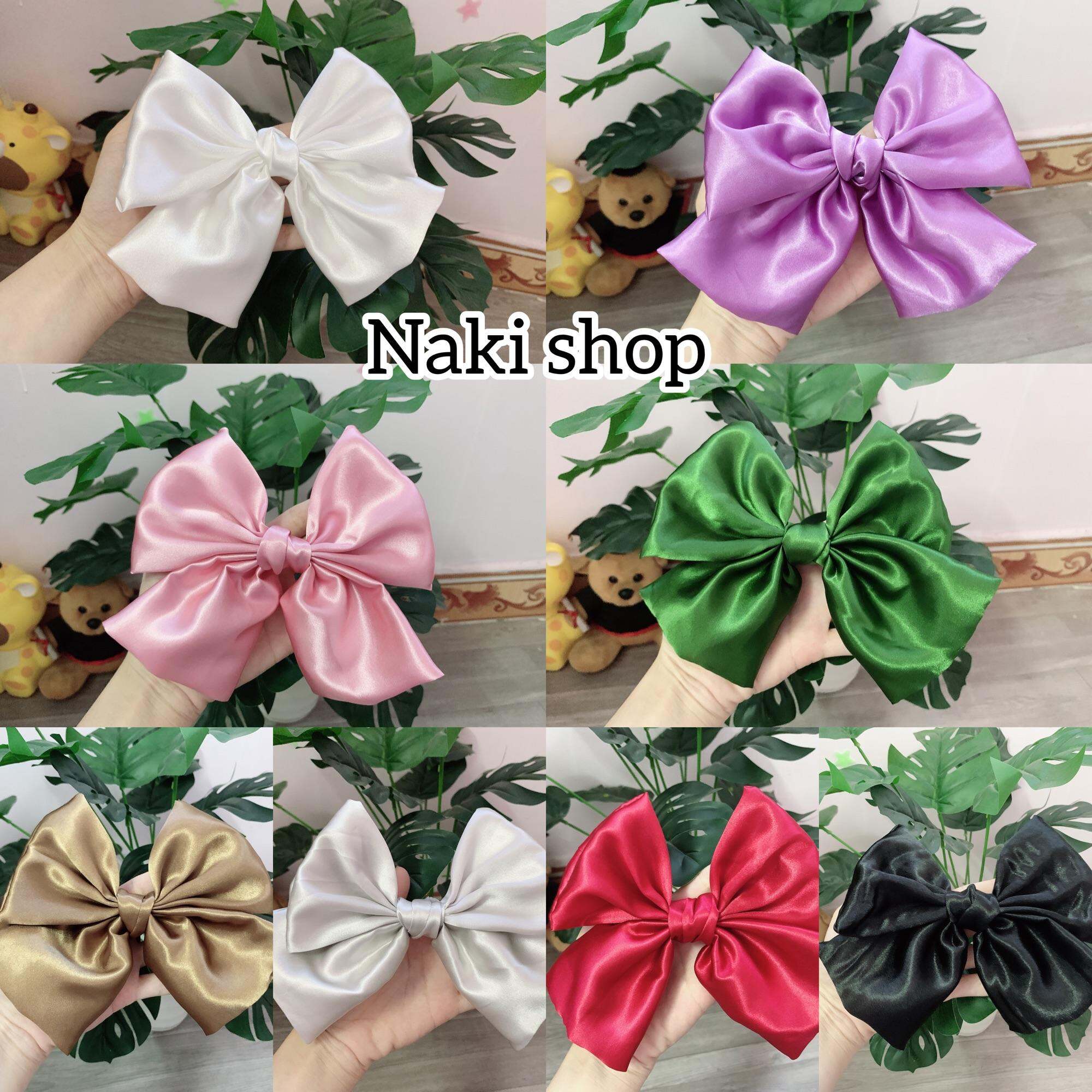 Kẹp nơ tiểu thư Hàn Quốc xinh xắn( bản to)