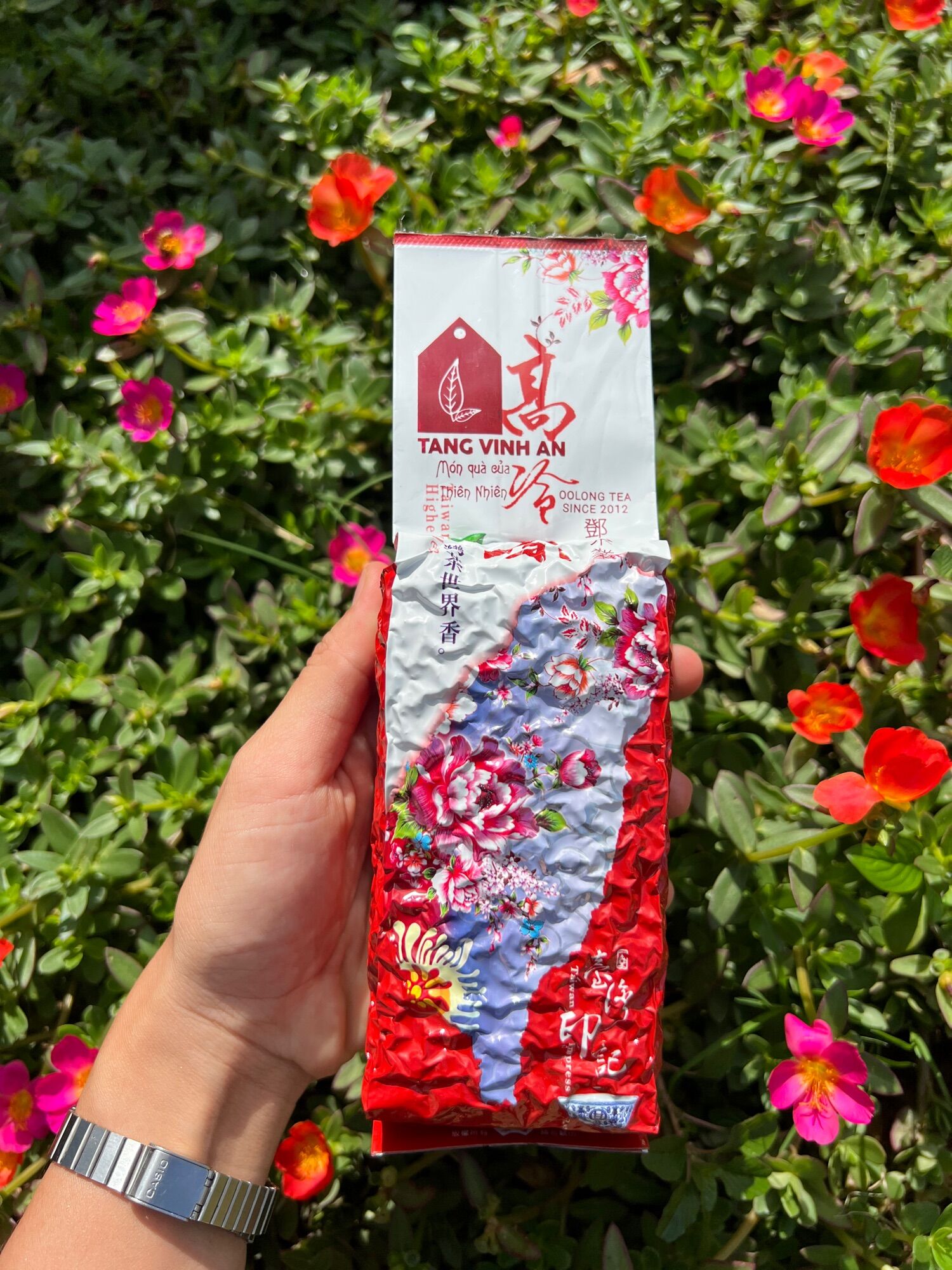 Trà Oolong Quế Hoa - Túi 100gr -  Tằng Vĩnh An