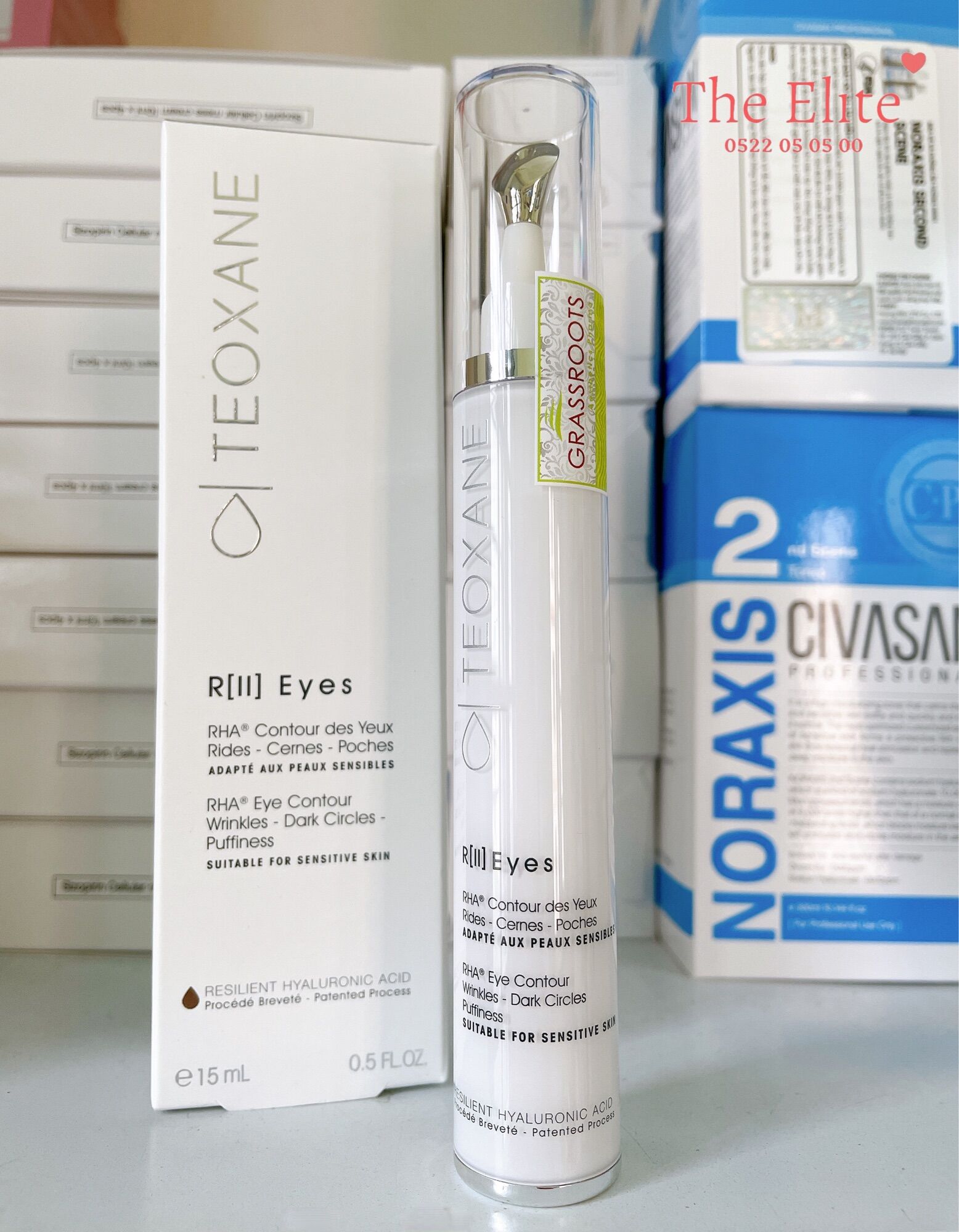 Kem chăm sóc và trẻ hóa vùng mắt Teoxane R Eyes Contour 15ml