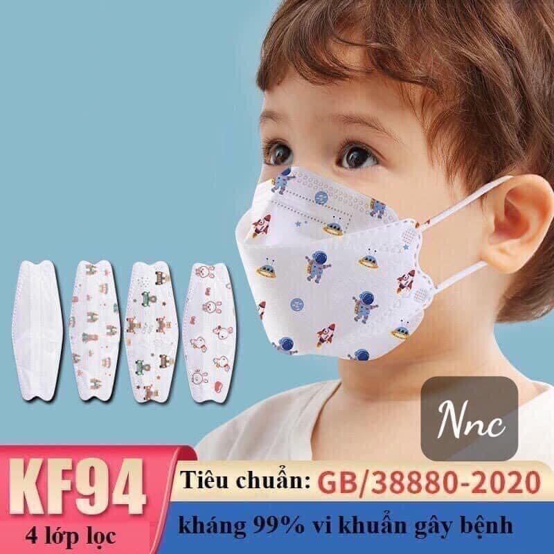 50 chiếc khẩu trang KF94 cho bé trai