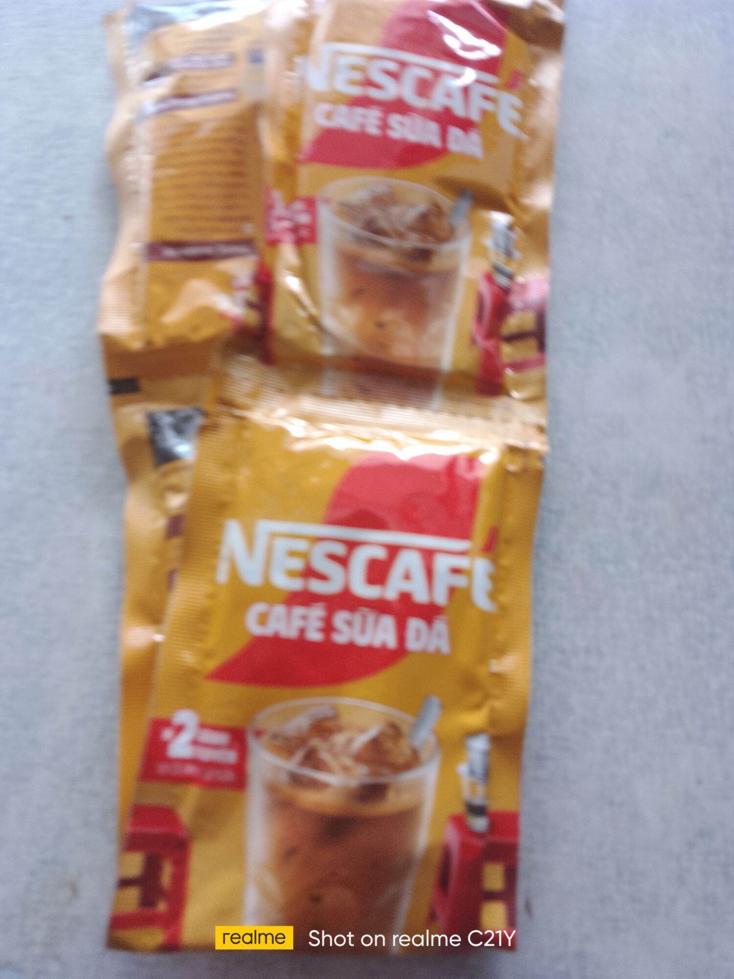 10 gói Nescafe sữa đá