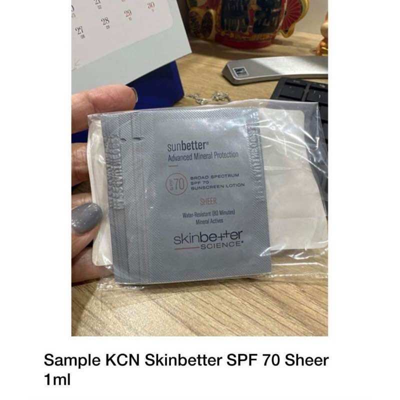 Kem chống nắng hãng skinbetter-sunbetter sheer spf70
