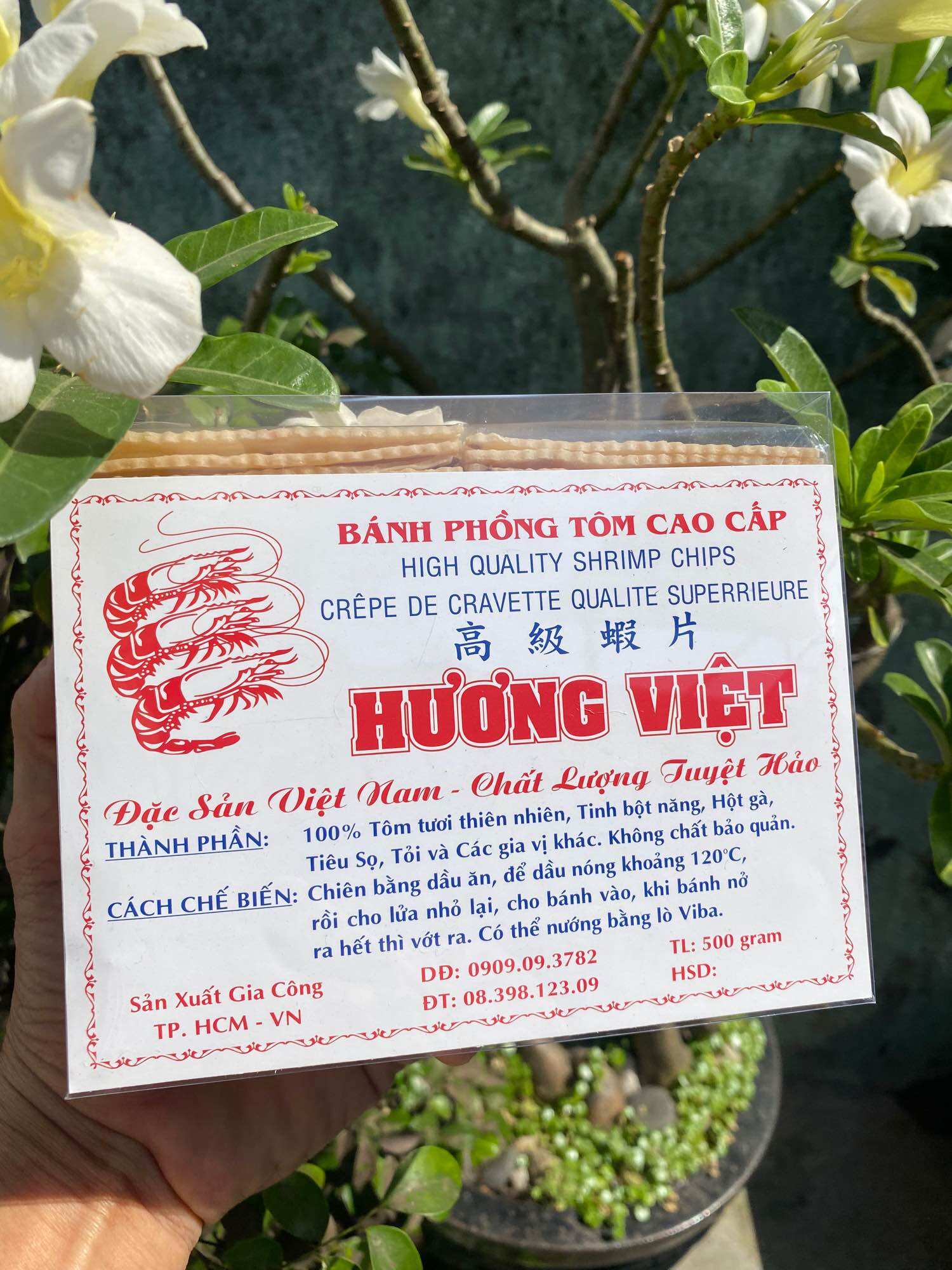 Bánh phồng tôm gia truyền