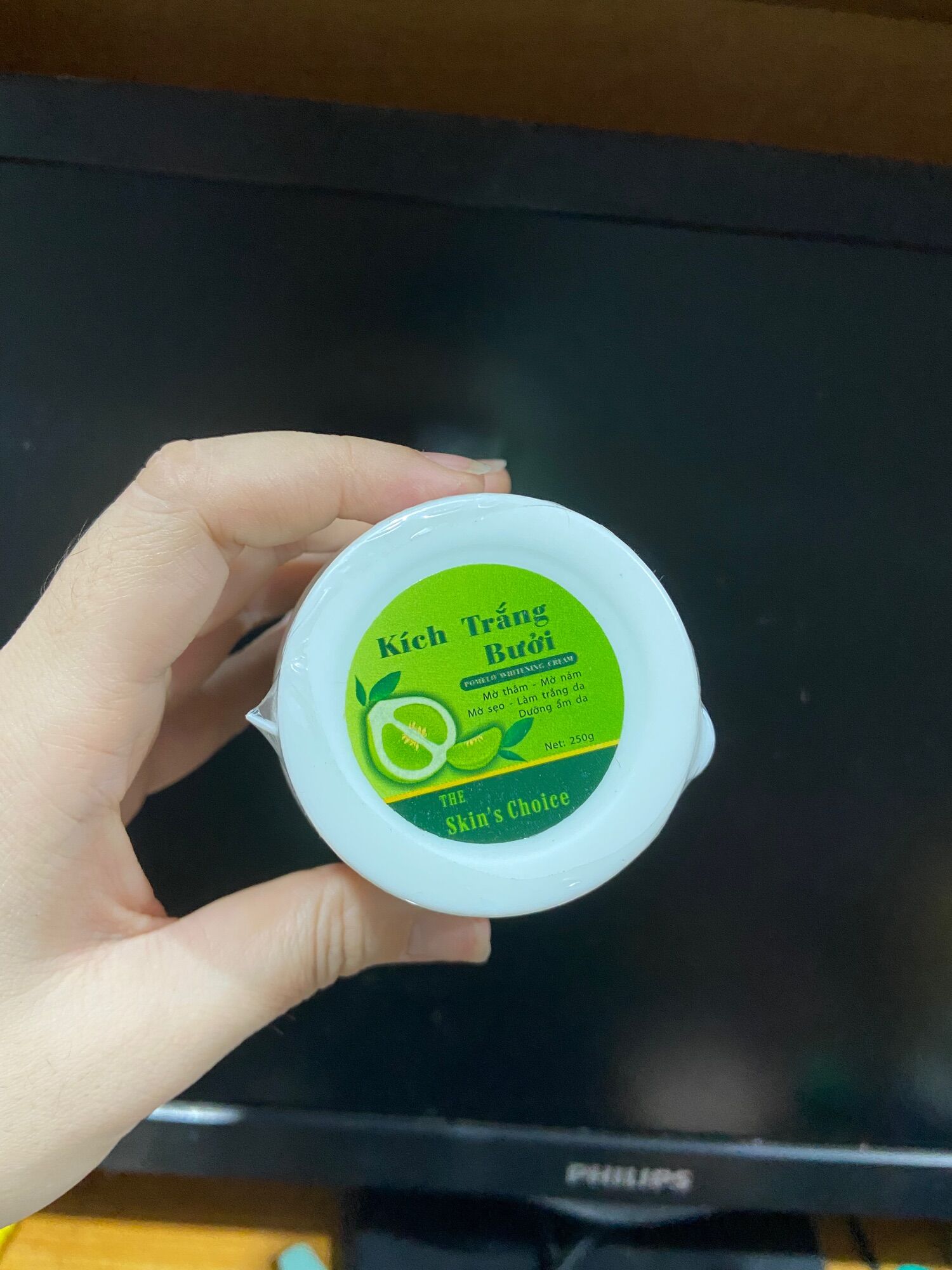 Kem body kích trắng bưởi 250gr