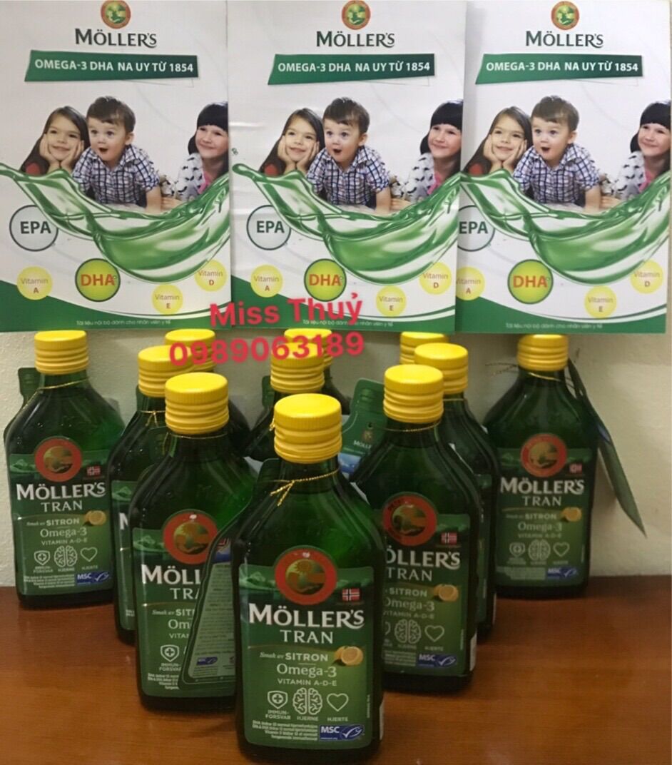 Dầu gan cá tuyết Moler's Na Uy