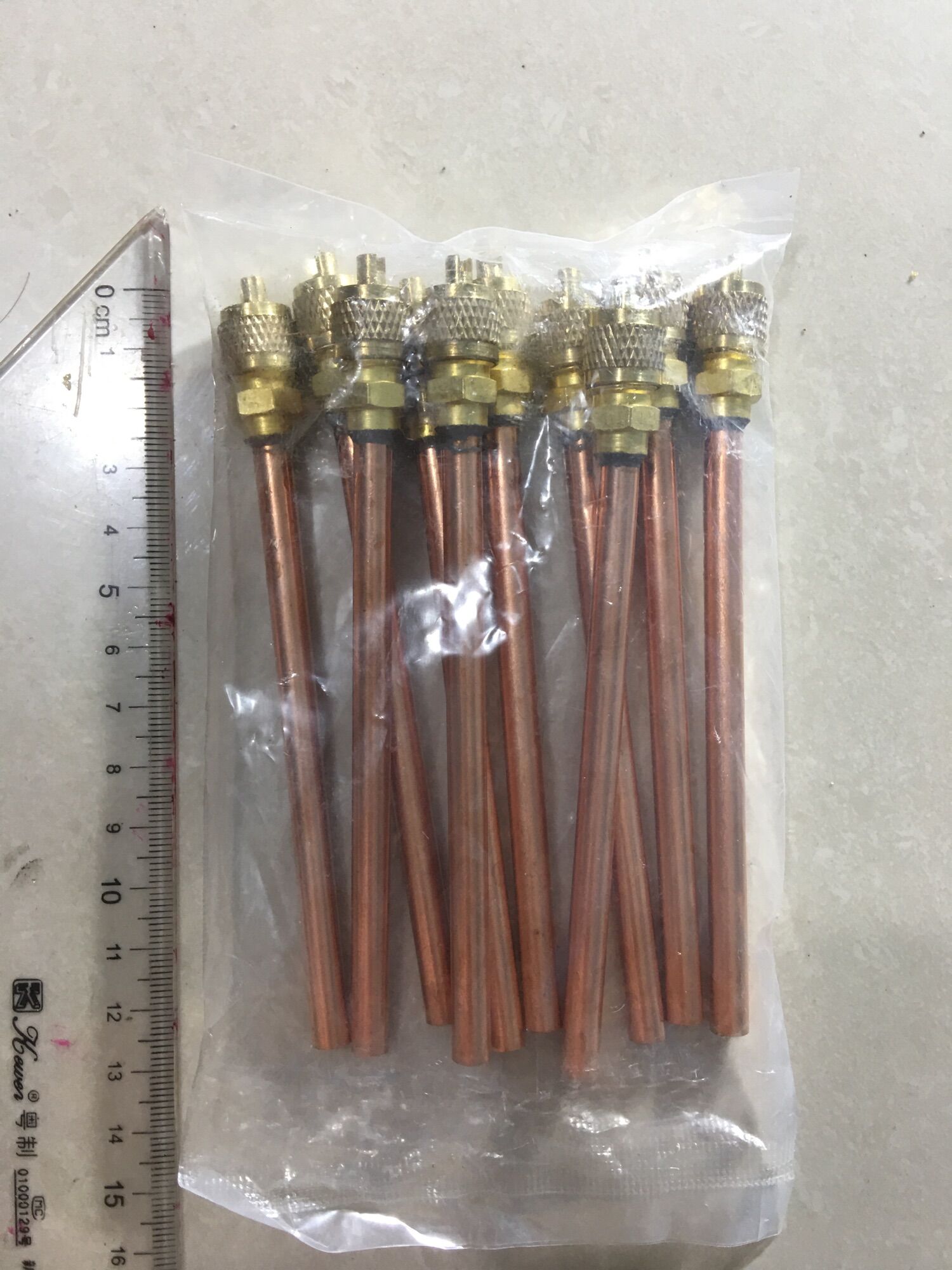 Combo 10 ty sạc gas loại dài 12cm