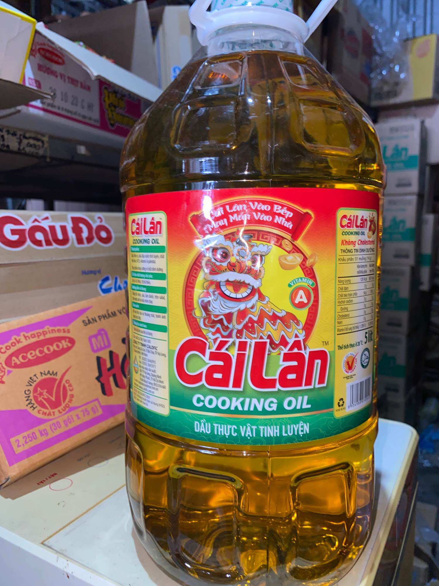 DẦU ĂN CÁI LÂN 5lit