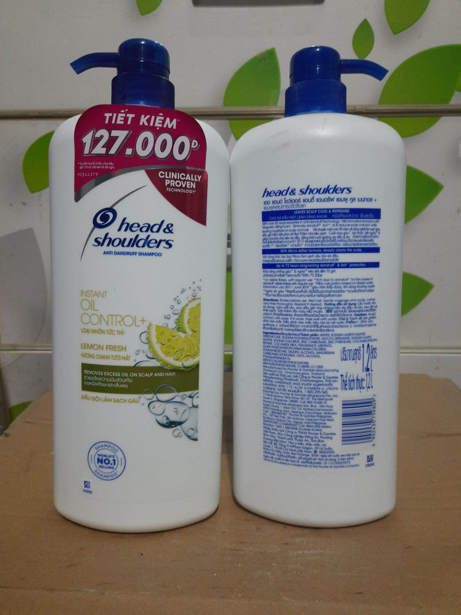 Head & Shoulders Shampoo 1.2L