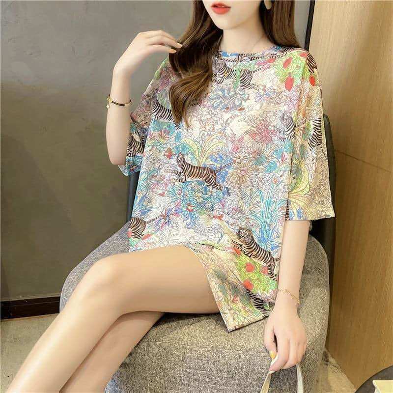 2m vải lụa mango cao cấp mẫu Sơn thủy siêu phẩm sang đẹp khổ 1m5(1-4)