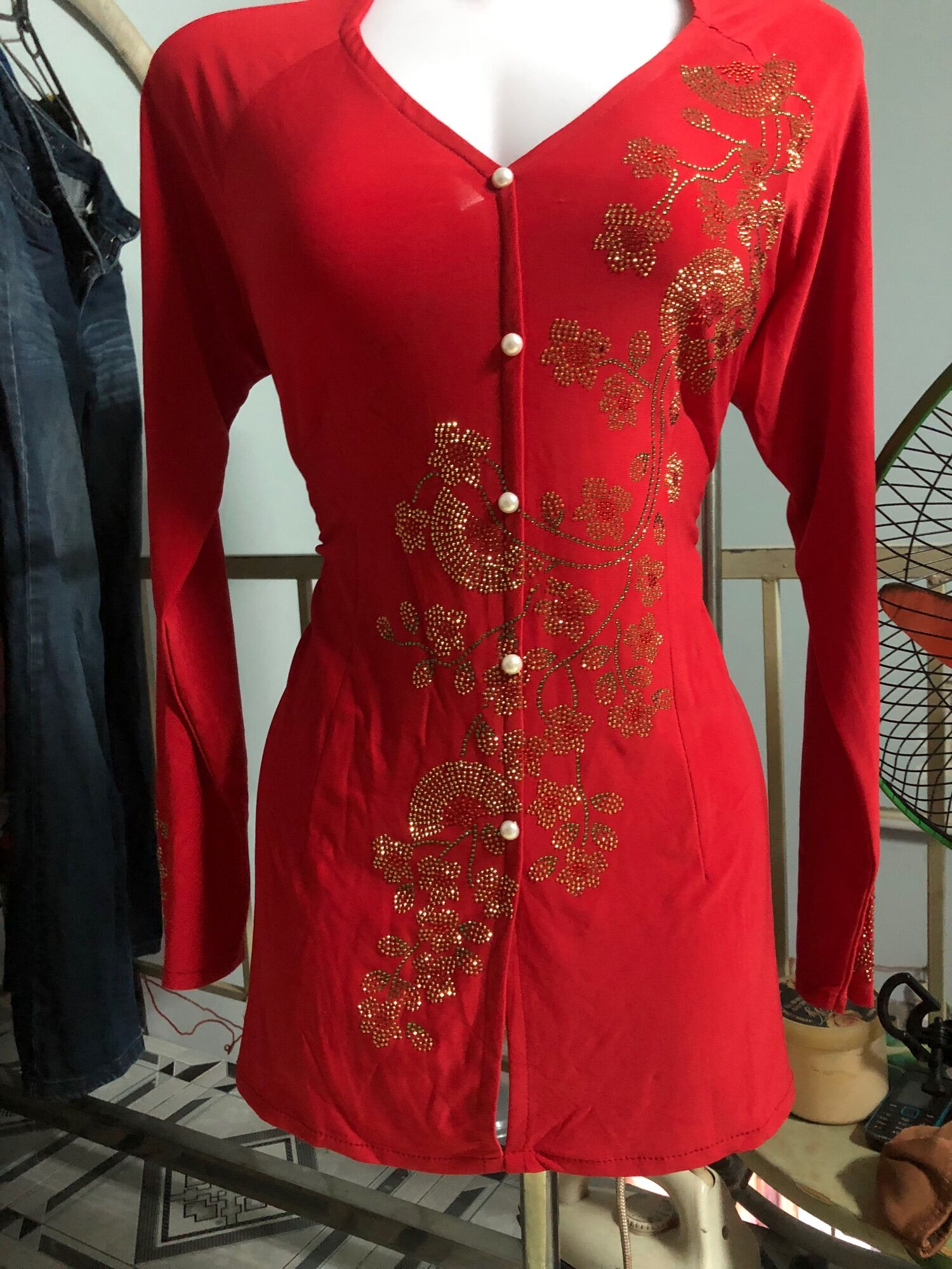 Áo bà ba 60-65 ky