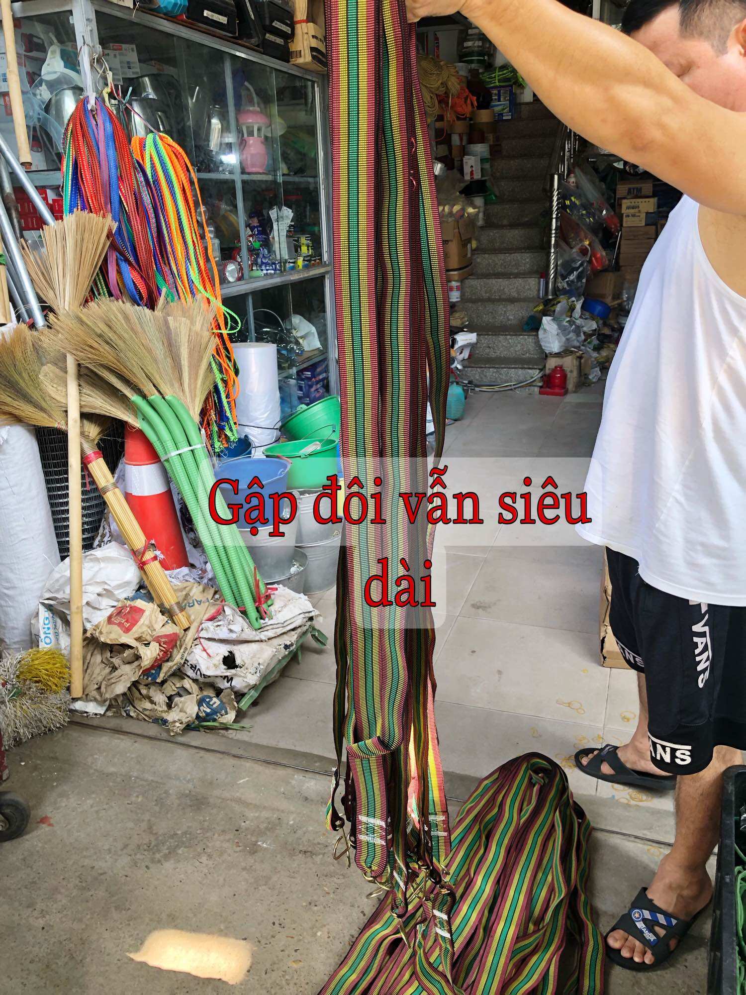 Dây Chun, Dây Chằng Hàng Bản 5Cm Có 2 Đầu Móc