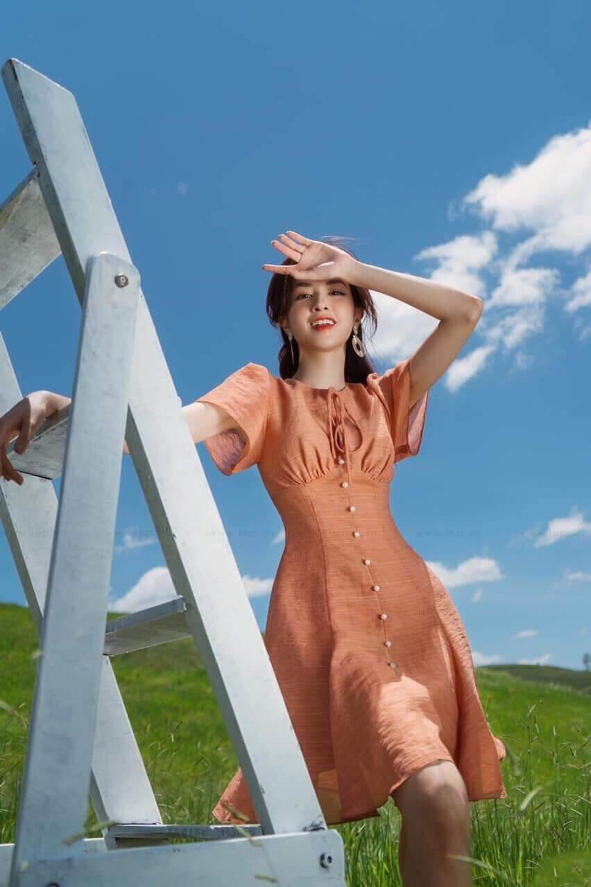 Váy thiết kế Vintage RubiShop