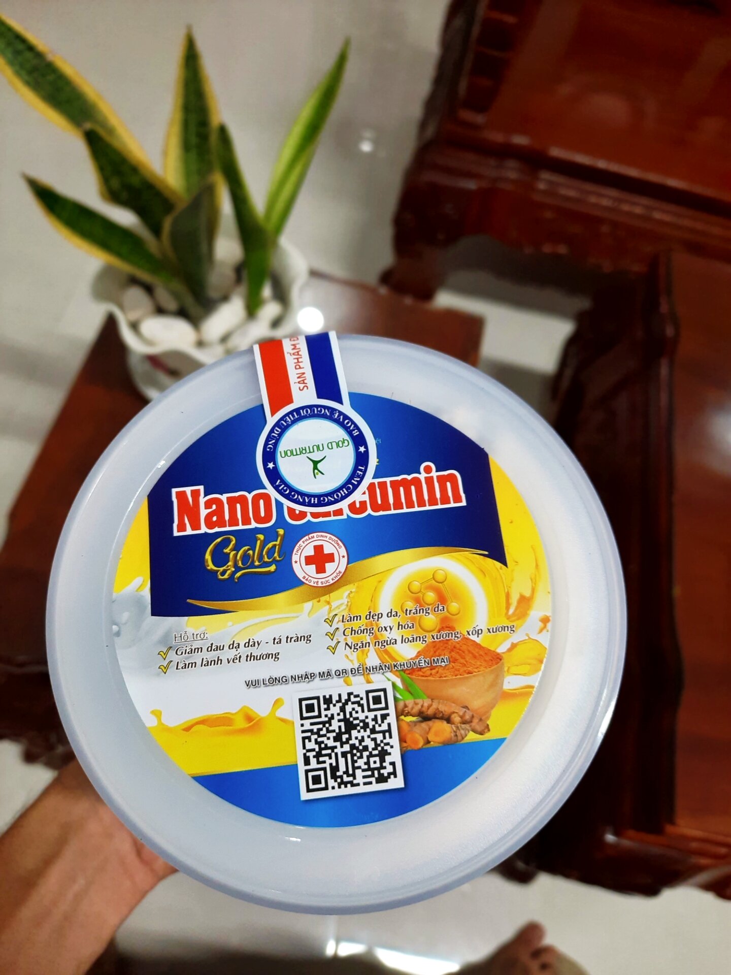 Combo 3 hộp sữa nghệ Nano curcumin 900gr