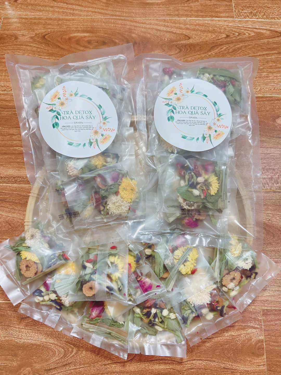 Trà Detox Hoa Quả Sấy Mua 1 Tặng 1 - Trà Detox Giảm Cân Giải Nhiệt Thanh Lọc Cơ Thể