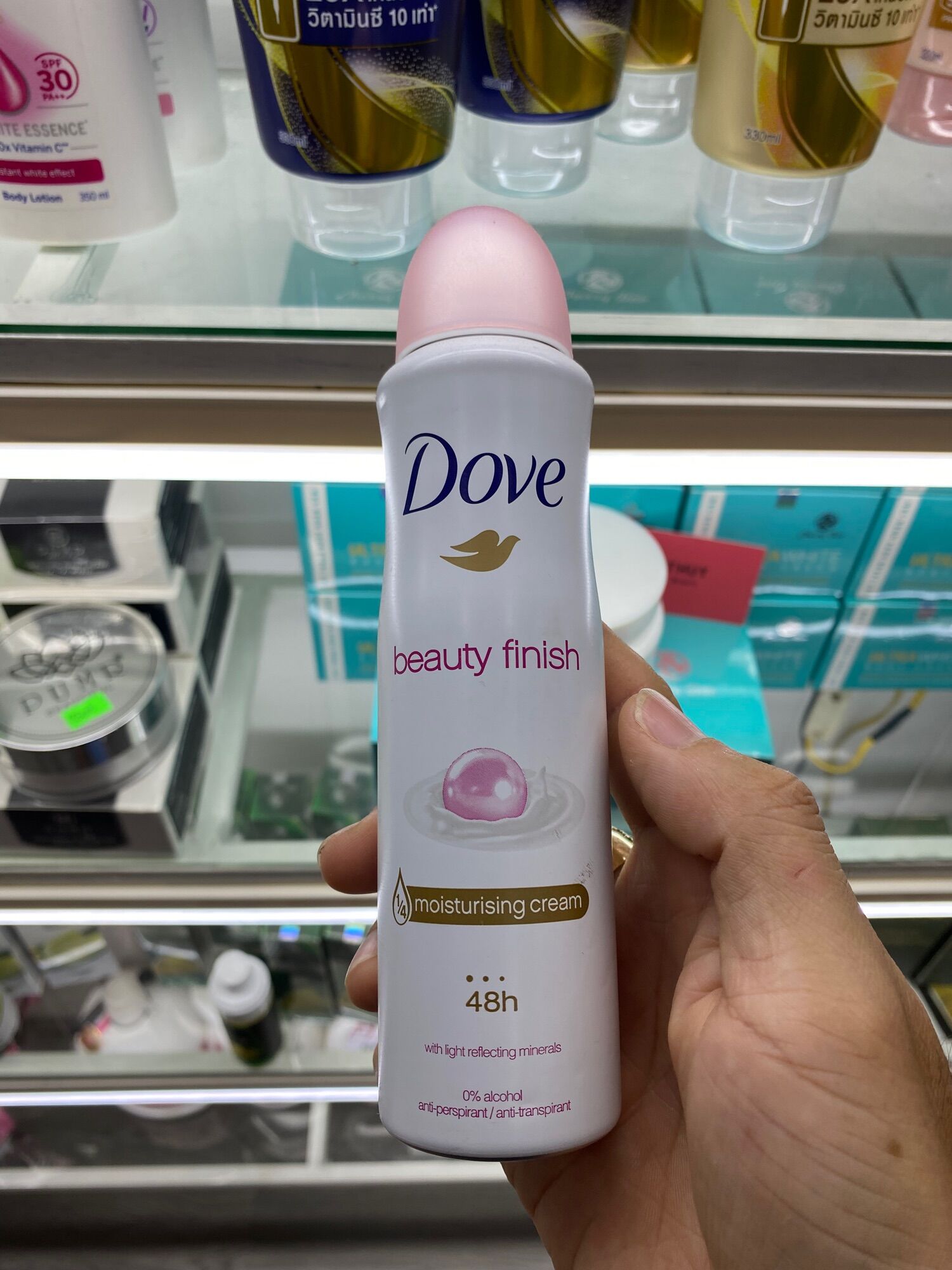 Xịt khử mùi DOVE new & IMPROVED 48h