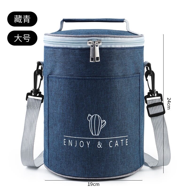 Túi đựng cơm túi đựng cơm hộp giữ nhiệt túi đựng hộp cơm hình tròn xách tay túi đựng thùng cơm túi giữ nhiệt túi mang cơm làm việc
