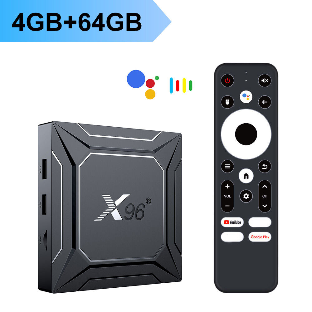 Hộp Giải Mã Truyền Hình X96 M200 Android 14 Amlogic S905X5M Quad Core Cortex A55 AI-SR AV1 4K HD 100