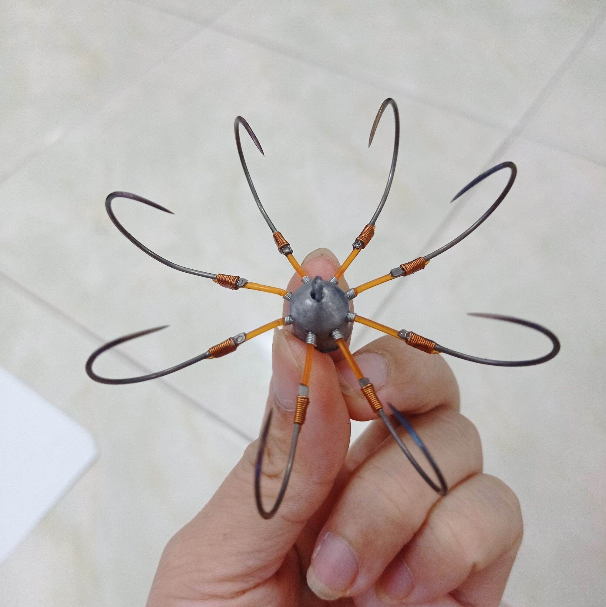 Lưỡi câu bát tỳ , chì đúc số 10