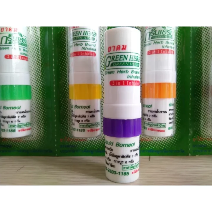 Ống hít Thái giúp thông mũi, giảm nghẹt mũi