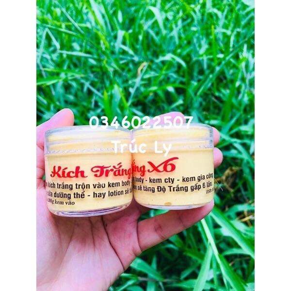 Kem kích trắng X6