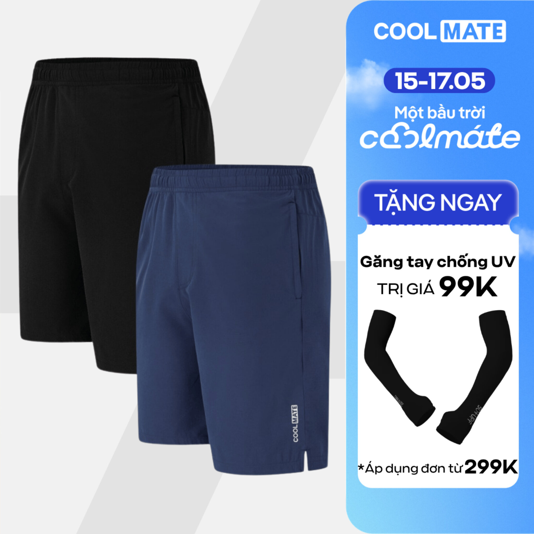 [TẶNG QUÀ ĐƠN TỪ 299K]Combo 2 quần đùi thể thao nam Max Ultra Short V2 thoáng khí Coolmate