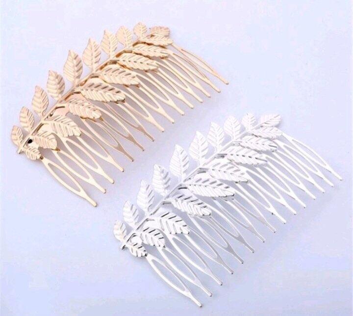 Cài tóc chiếc lá cho nữ