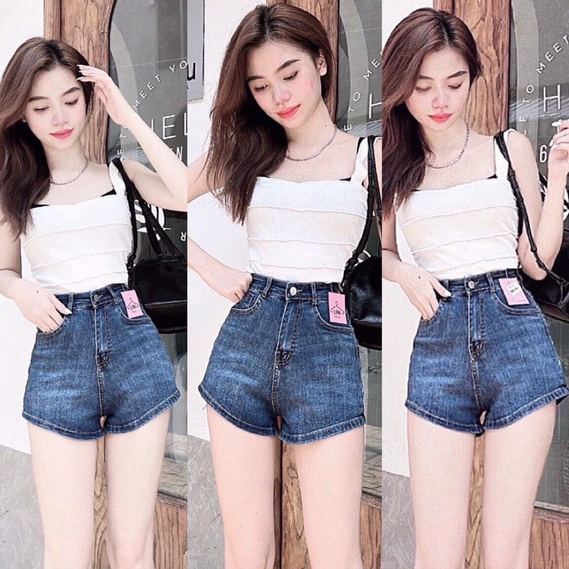 HCM đùi jean cao cấp chuẩn shop