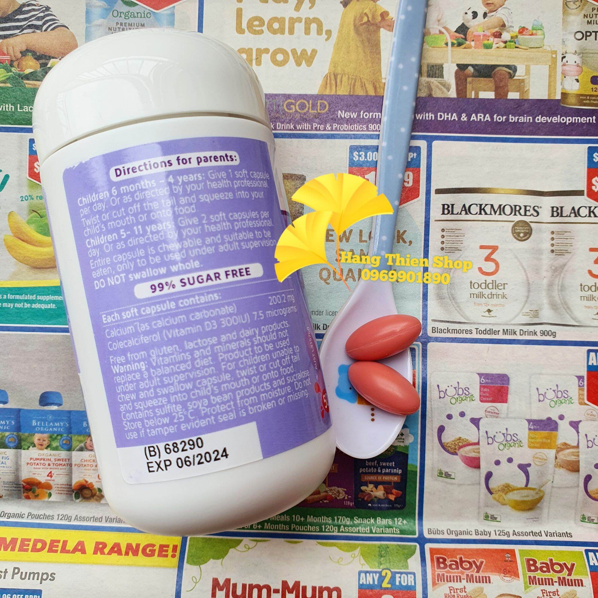 NW kids smart Calcium+vtm D3 cho bé