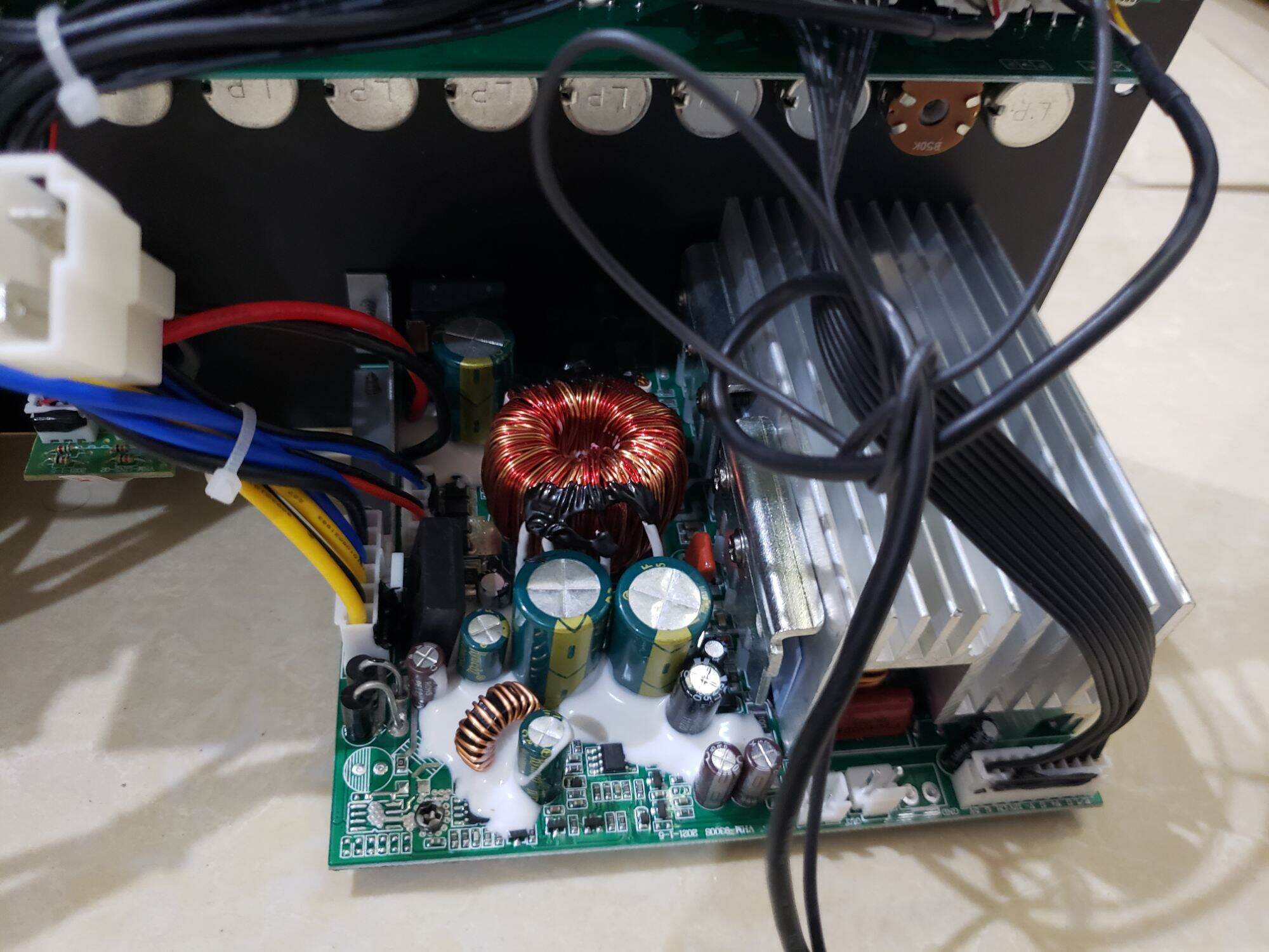 mạch loa kéo 4 tấc đôi echo reverb
