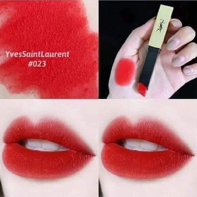 Son YSL Slim fullsize unbox.