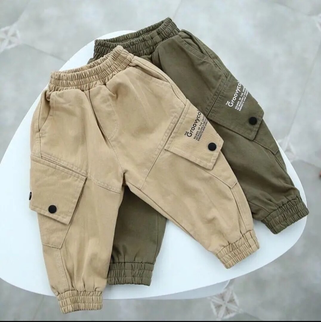 Quần kaki túi hộp lệch cho bé (8-30kg)