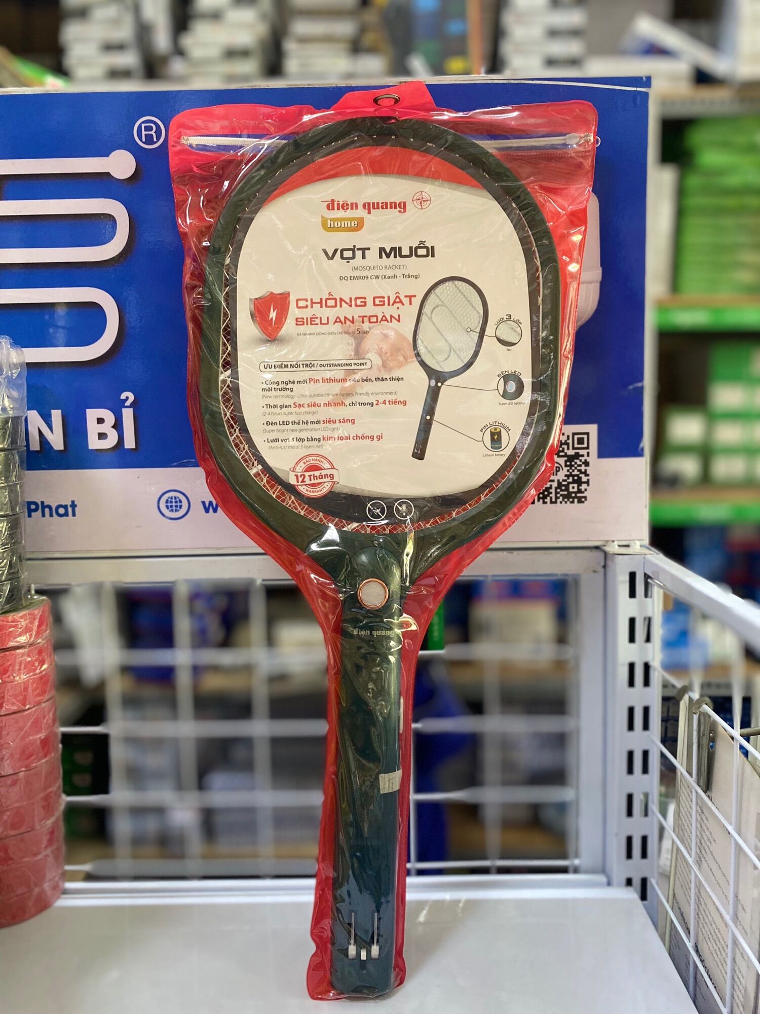 Vợt muỗi điện quang 09