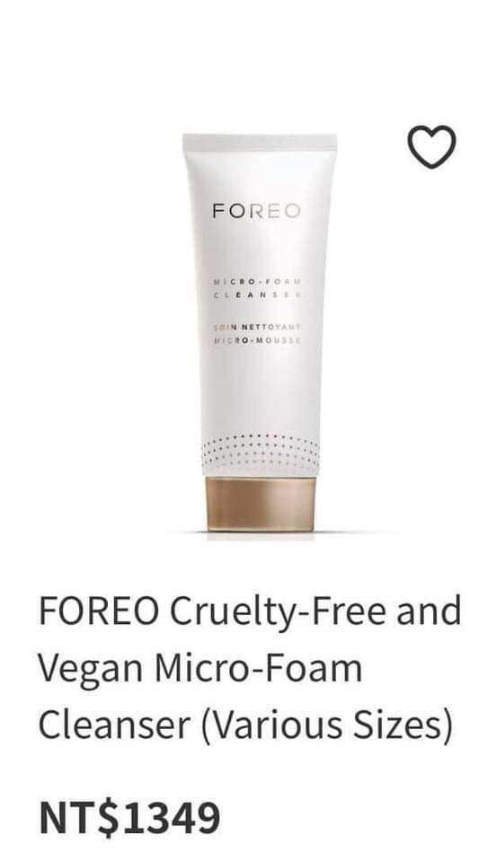 Sữa rửa mặt tạo bọt Foreo Micro Foam Clearser 100ml