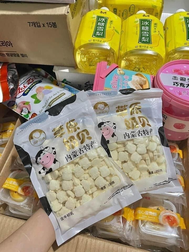 Kẹo bò sữa nén viên bịch 100 viên