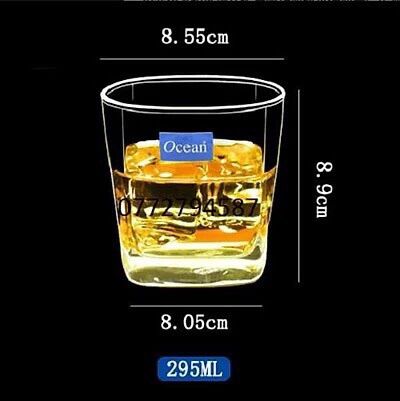 Bộ 6 cốc thuỷ tinh Ocean 295ml  nhập khẩu Thái Lan
