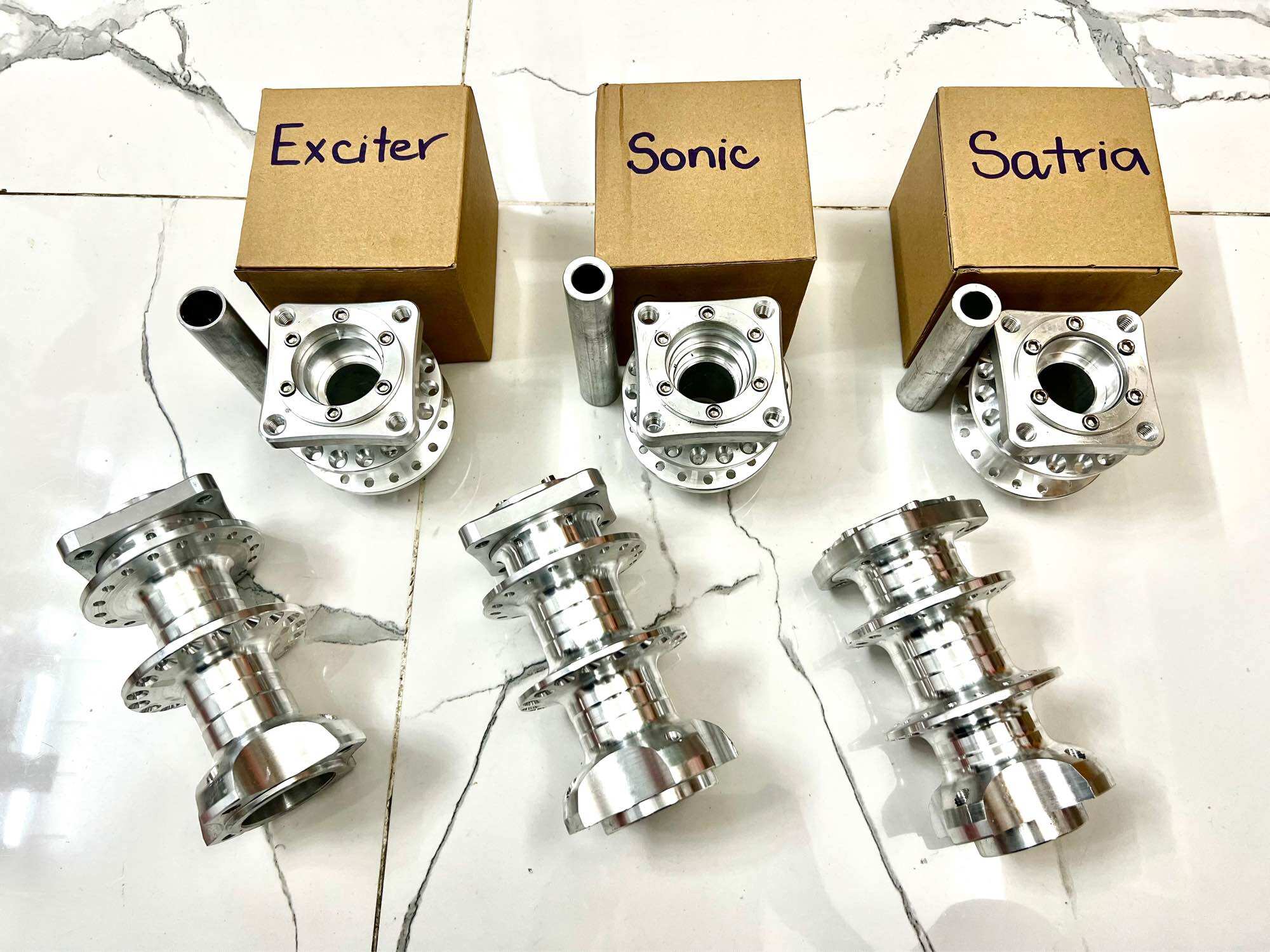ĐÙM DRAG EXCITER 150 / SONIC / SATRIA / RAIDER ( Giá 1  Cặp Trước + Sau )
