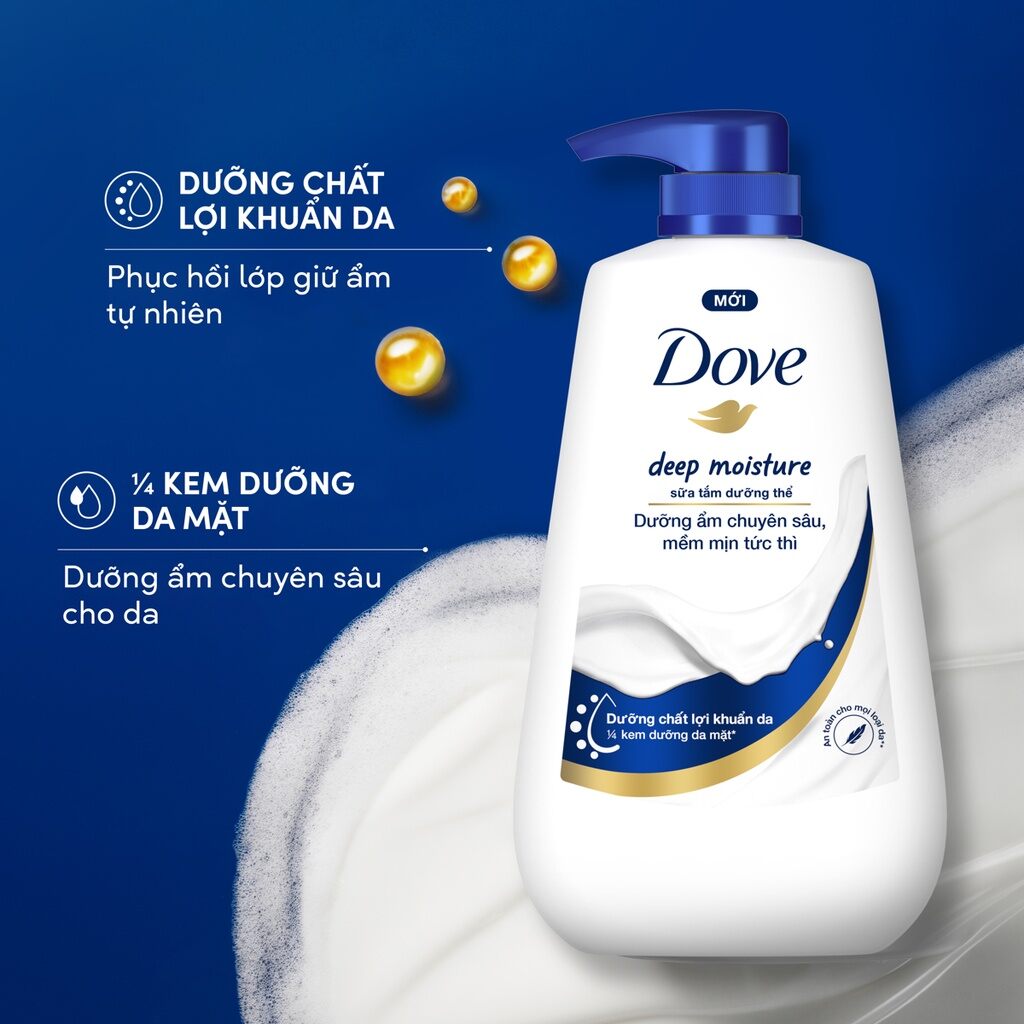 Sữa tắm dove dưỡng ẩm 500g
