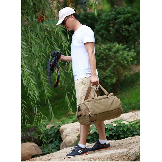 Balo Nam vải Canvas (Vải bố) cao cấp 2019