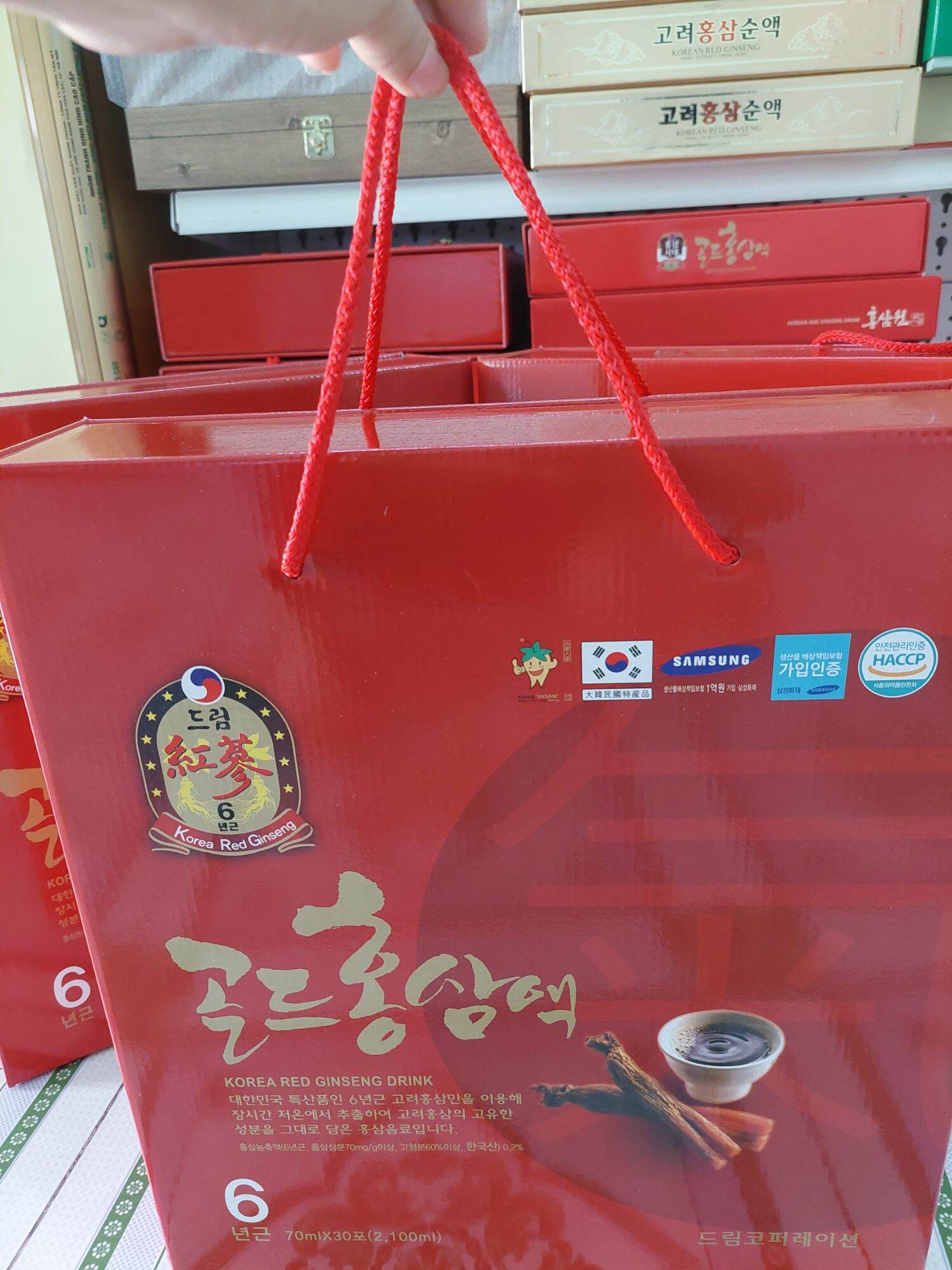 NƯỚC HỒNG SÂM 6 NĂM TUỔI DREAM Hàn Quốc