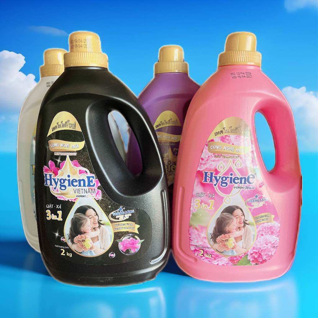 Nước giặt xả blue hq cho trẻ sơ sinh