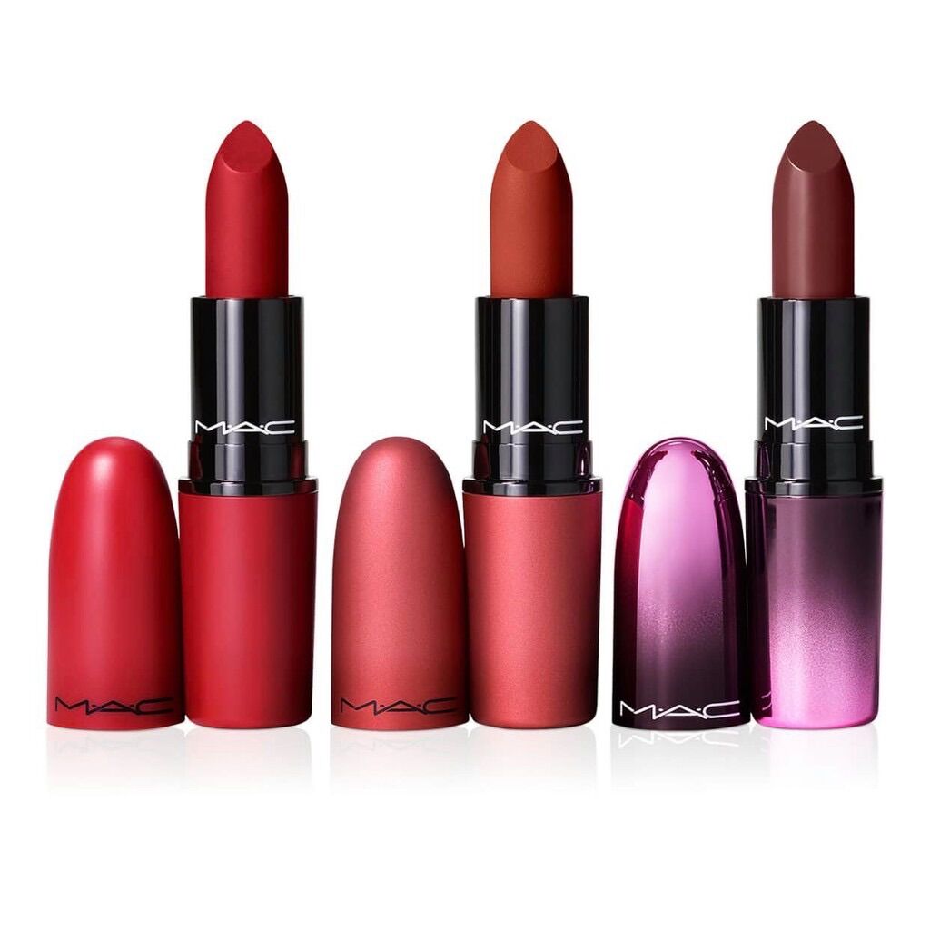 [Son MAC, bill Mỹ] SET SON LÌ MAC MACYS HOLIDAY - 3 THỎI FULLSIZE
