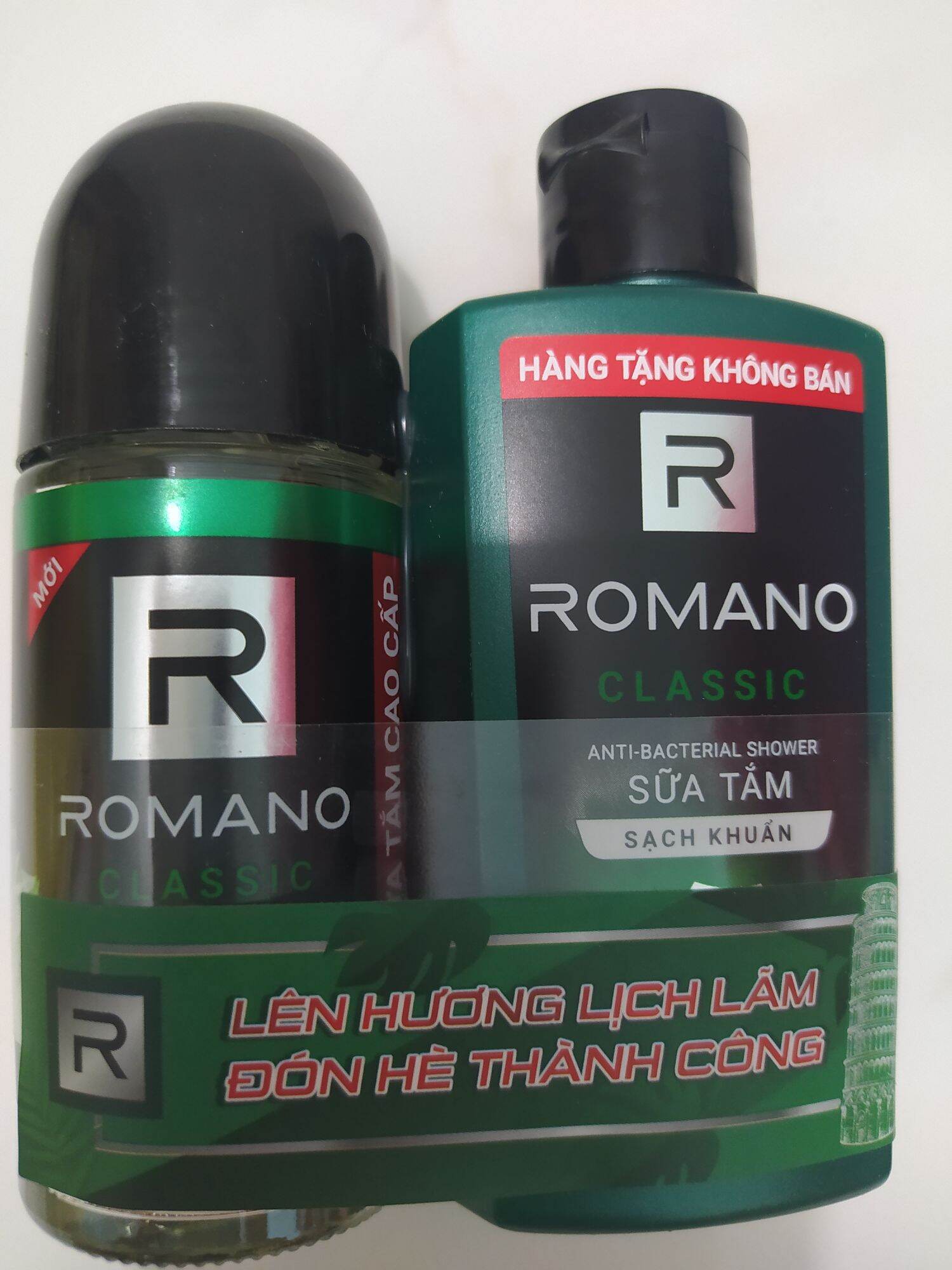 [Cam Kết Chính Hãng Đền Ngay 10 Triệu] Lăn Khử Mùi Romano Classic 50Ml