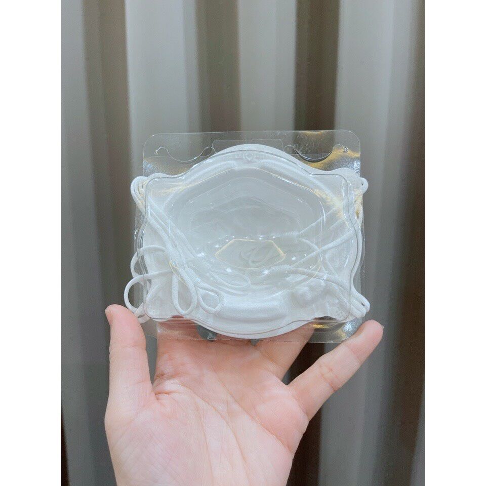 [0-3 Tuổi] Khẩu trang Uni Mask 3D hình gấu cho bé (Túi 3 chiếc)