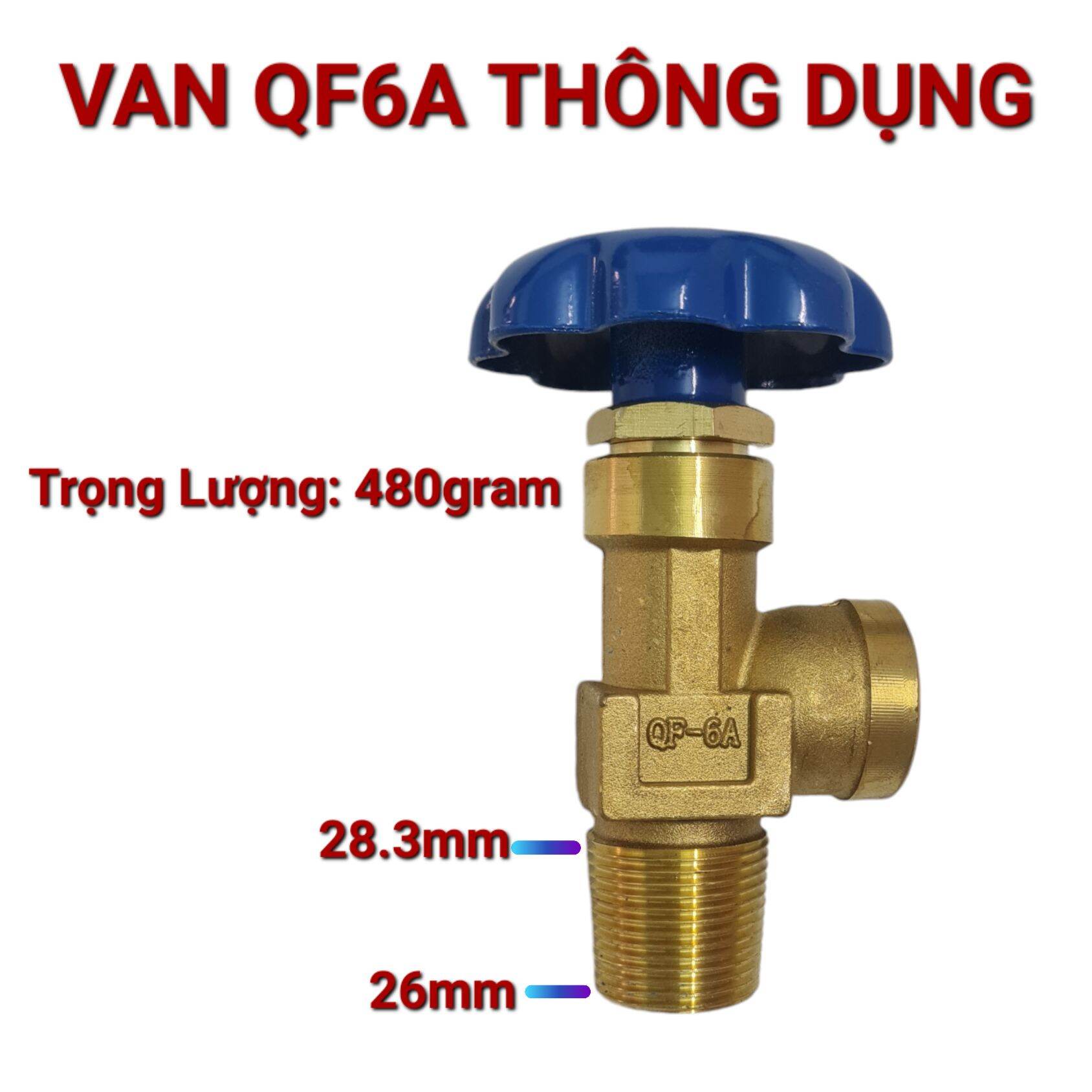 Van đầu bình khí Oxy_Nito_Co2_Argon_QF2C_QF2A_QF2