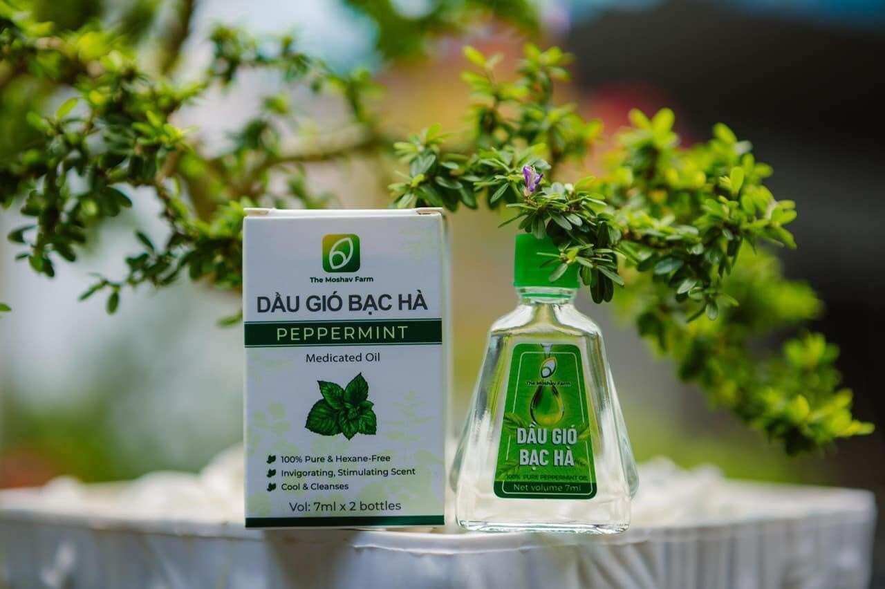 Dầu gió bạc hà The Moshav farm